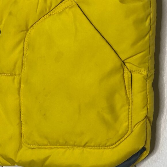 BABY GAP Mustard Yellow Puffer Vest 3 Years Toddler - Picture 2 of 11
